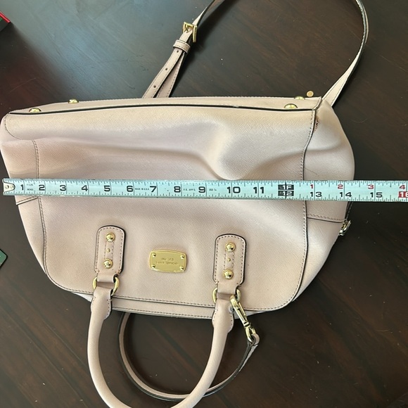 Michael Kors Baby Pink Crossbody Satchel Bag (read description) - Picture 14 of 17